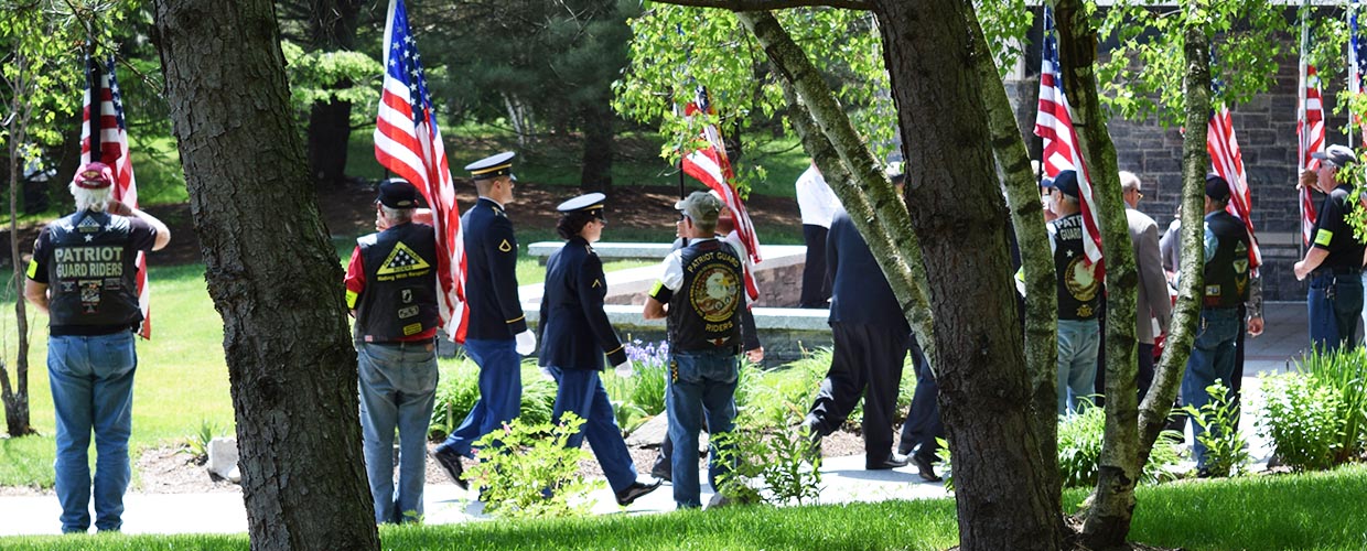 A Military Honors Funeral in 2016
