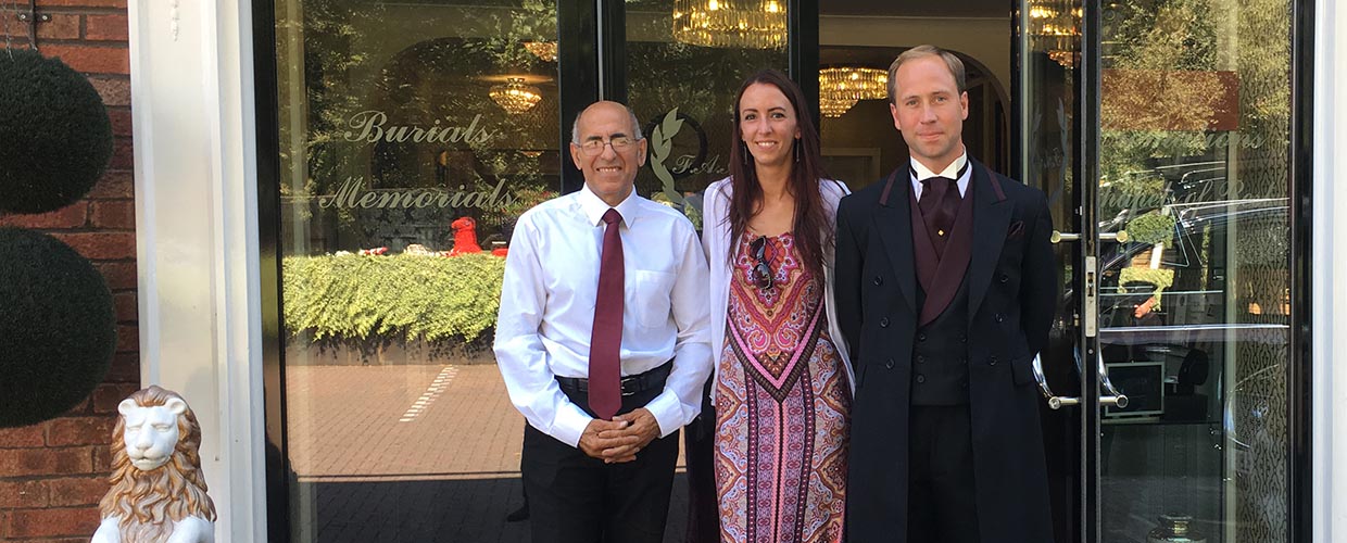 New York Funeral Director Heather Rauch Visited the Historic F.A. Albin & Sons Funeral Home in London in 2016 New York Funeral Director Heather Rauch Visited the Historic F.A. Albin & Sons Funeral Home in London in 2016