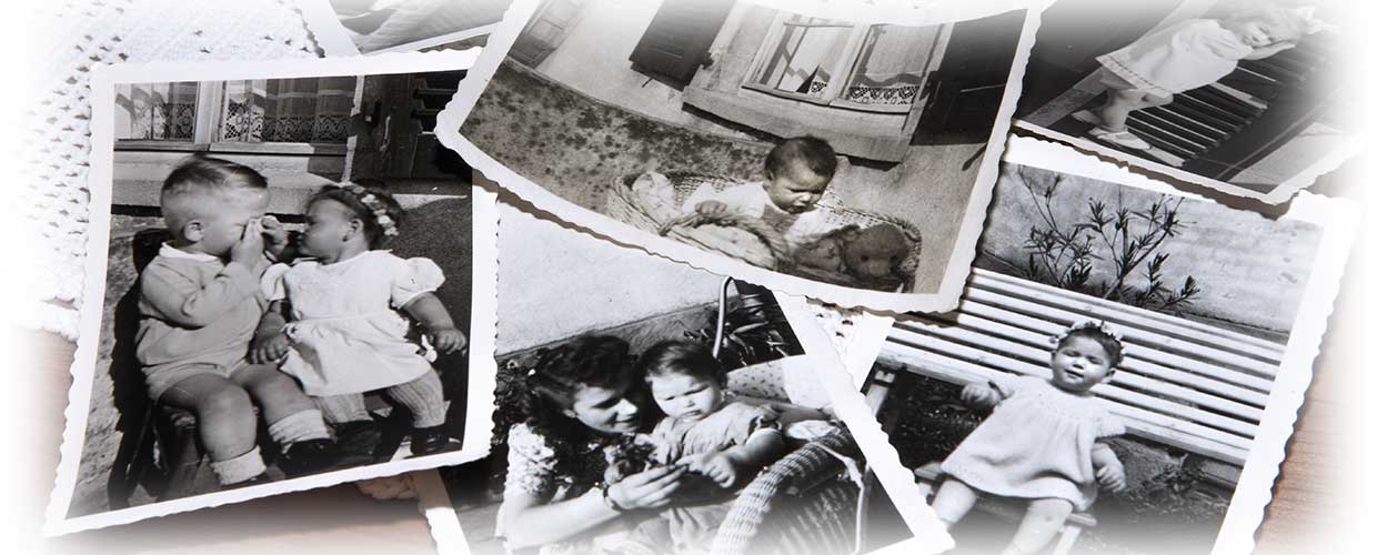 Vintage family photographs