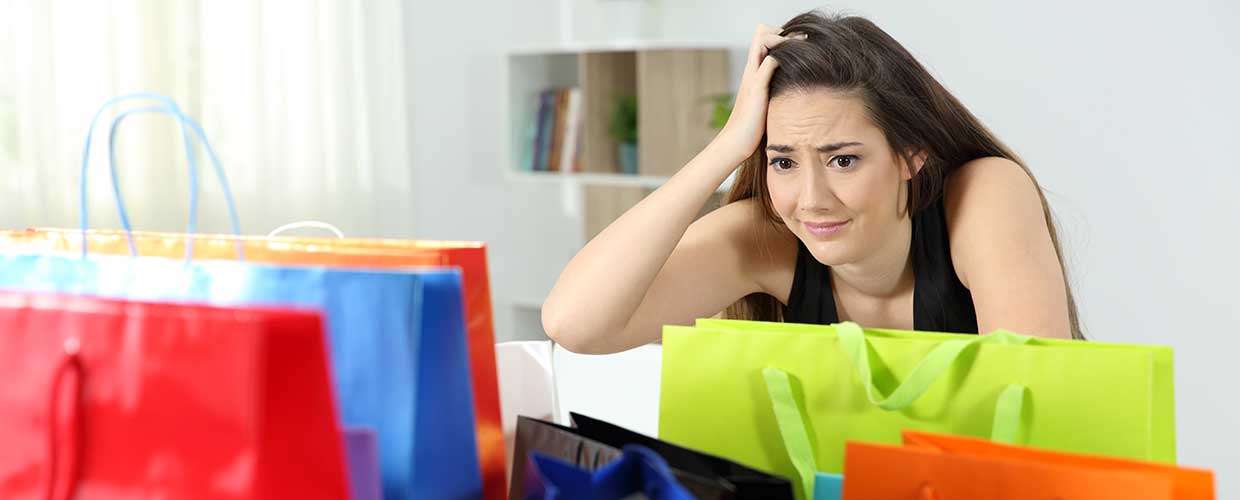 Holiday shopper worried