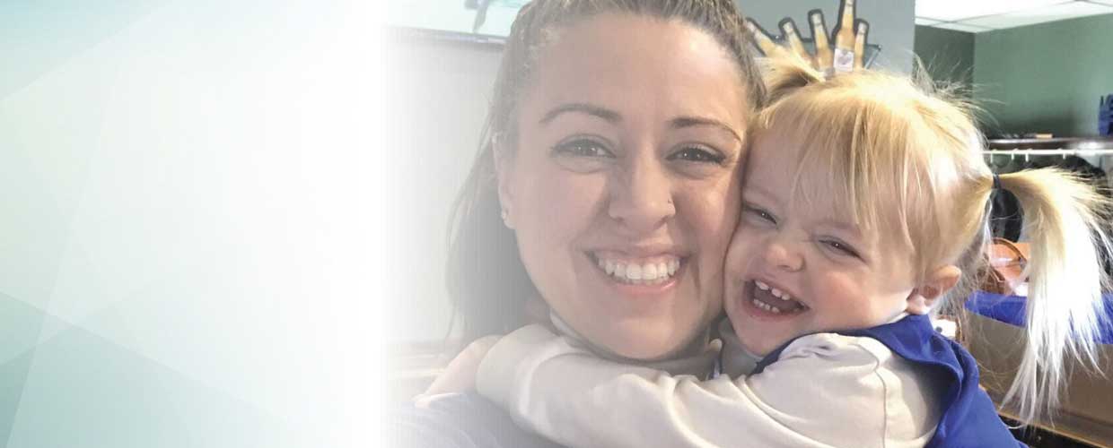 Funeral Director Rosemary Fisher and Daughter Addy